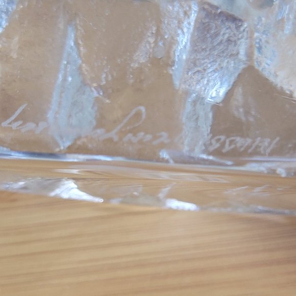 Vintage Mats Jonasson Art Glass Baby Seal - Picture 6 of 7